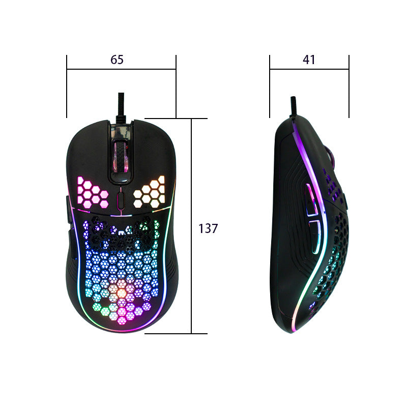 G40U Luminous Wired Gaming Mouse, USB Pin