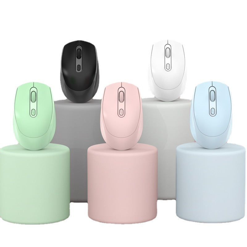 Dual-Mode Wireless Bluetooth Charging Mouse, Built-In 500mAh Battery, Multiple Versions, Ergonomic Design