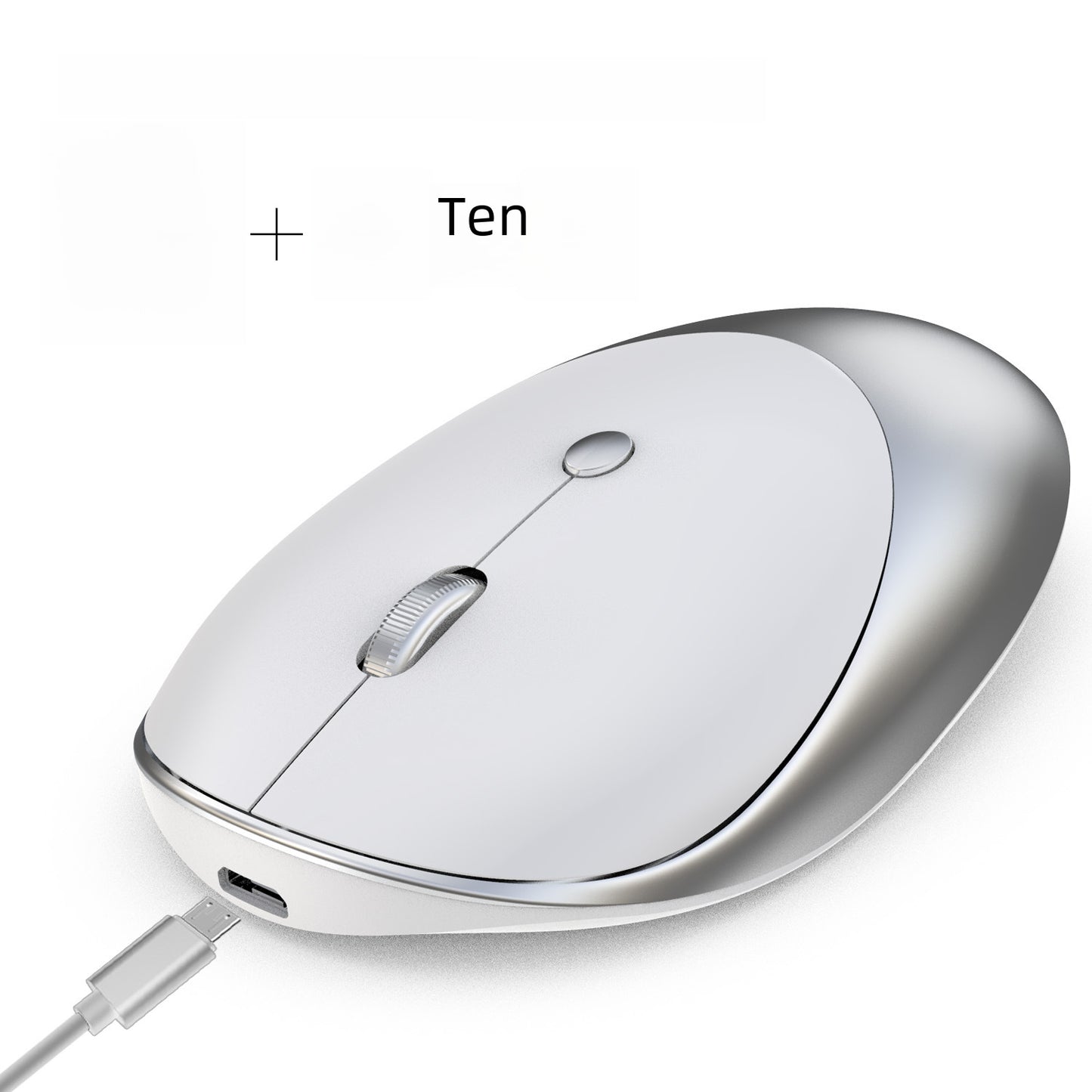 Wireless Tri-Mode Mouse, Bluetooth 5.0/3.0 and 2.4G Wireless, Silent Design