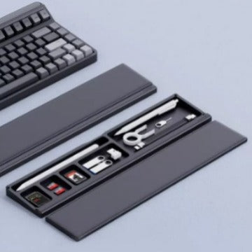 Mechanical Keyboard Wrist Rest And Mouse Pad, Palm Support, Desktop Storage Box, Office Typing Wrist Rest