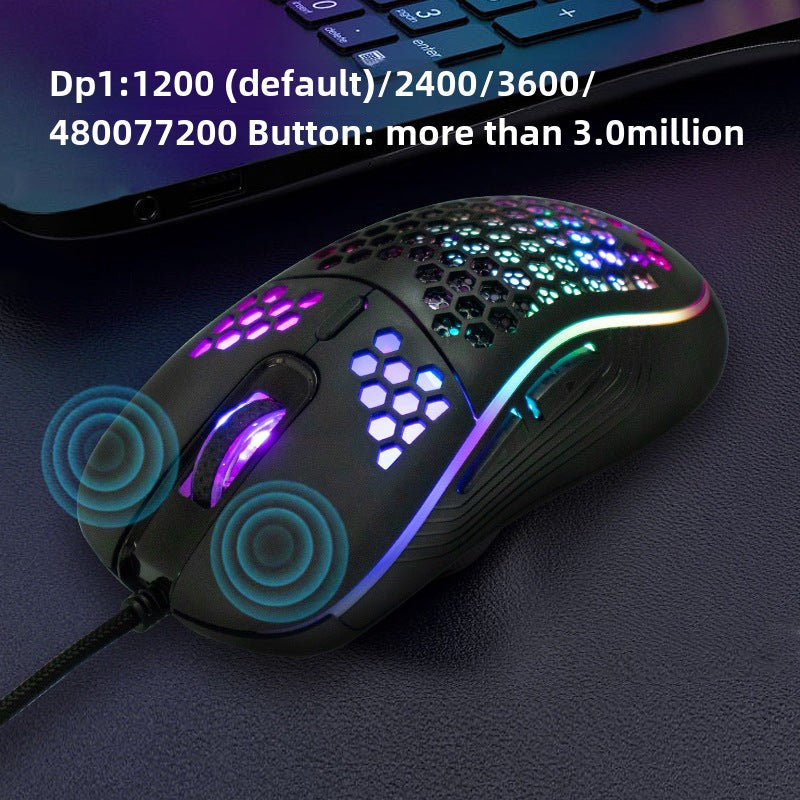 G40U Luminous Wired Gaming Mouse, USB Pin