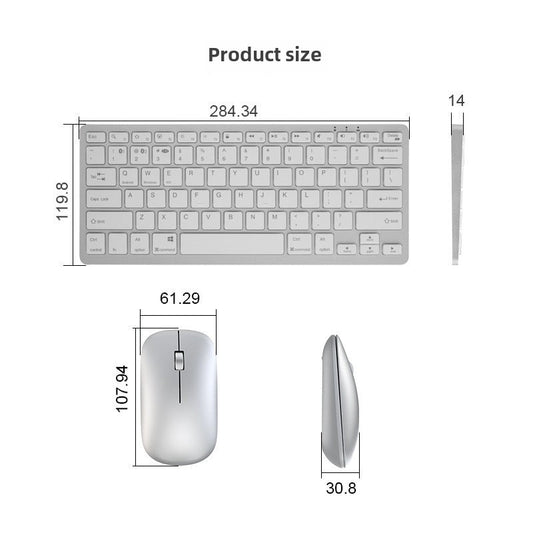 910B Wireless Keyboard And Mouse Set, Silent Type