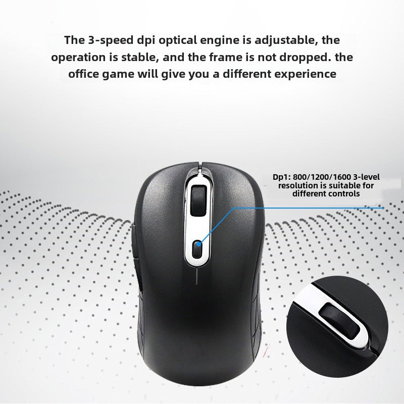 CM892G Wireless 2.4G Silent Mouse, Suitable For Office Use